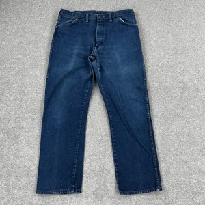 Wrangler 13MWZ Jeans Mens 38x30 Made in USA Blue Cowboy Cut (Tag38x31) Original - Picture 1 of 15