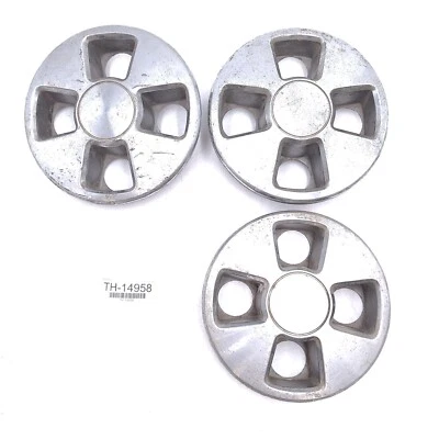 Tapacubos centrales de rueda Dodge Chrysler Plymouth 1981-85 4126 792 63259 OEM - Juego de 3 Foto 1 de 4