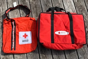 Bolso de almacenamiento de RCP de la Cruz Roja Americana y bolso de hombro entrenamiento leer por dimensiones - Imagen 1 de 15