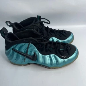 NIKE AIR FOAMPOSITE PRO TAGLIA 14 BLU ELETTRICO RETRÒ NERO BIANCO 624041 410 - Foto 1 di 9