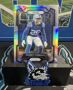 Panini Prizm Silver 2023 - #130 Rodney Thomas II (RC) - Indianapolis Colts - Imagen 1 de 3
