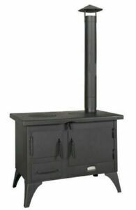 Wood Burning Garden Stove Fireplace with Oven Prity GS