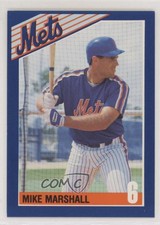 1990 Kahn's New York Mets Mike Marshall #6