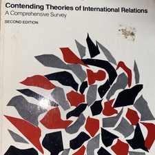 Contending Theories of International Relations Dougherty, James E 1981