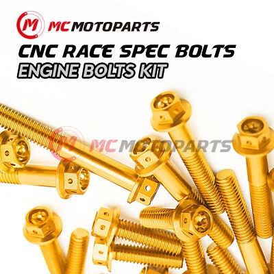 22 pcs CNC Aluminum Crankcase Cover Bolts For Honda CBF 1000 / F 2006-2015 Foto 1 de 4