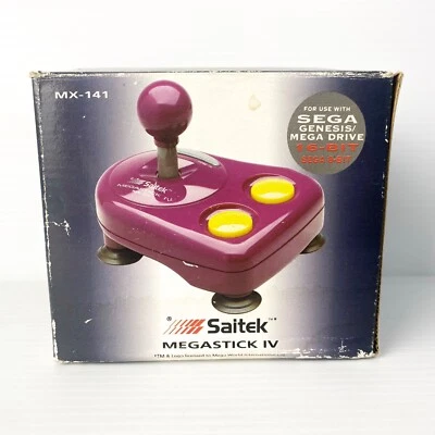 Saitek Megastick IV MX141 - Arcade Controller - Sega Master System Mega Drive - Image 1 of 4