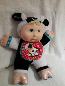 Cabbage Patch Kids Babyland Cow Plush Doll Toy With Moo Sound Xavier Roberts VTG - Picture 1 of 12