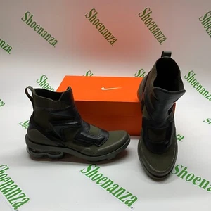 Nike Vapormax Light II 2 AO4537 300 Cargo Khaki Green Black Boot Shoes Women 7.5 - Picture 1 of 8
