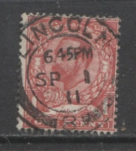 GREAT BRITAIN 1911  1 penny King George V issue # 3 used - Picture 1 of 1