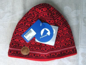 GEMUSTERTE MÜTZE - MOSSE - RED/NAVY - FINKID - NEU - GR. 48 - Bild 1 von 2