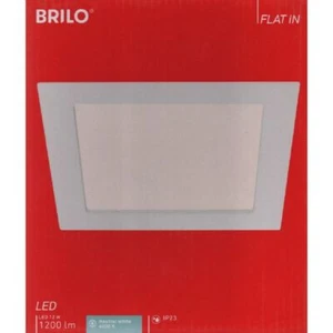 Briloner LED Einbauleuchte IP23 12W 1200 lm 4000 K weiß 17x17/16x16 cm 230V - Bild 1 von 1