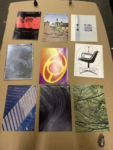 Vintage 9 Knoll Associates Katalog Bertoia, Pollock Freizeitsammlung, - Bild 1 von 10
