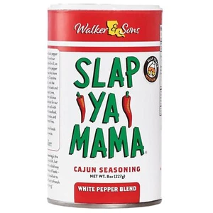 One 8 oz Slap Ya Mama Cajun Seasoning White Pepper Blend - Picture 1 of 4