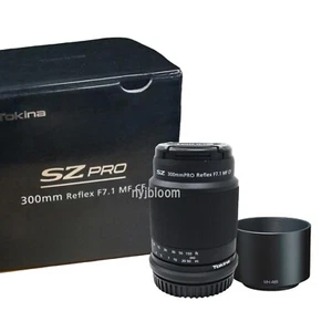 New TOKINA SZ 300mm PRO Reflex F7.1 MF CF for FUJI X Mount Manual Focus APS-C - Picture 1 of 7