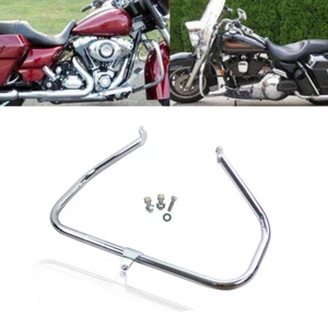 1 1/4" Highway Crash Bar Engine Guard For Harley Road King Street Electra Glide - Picture 1 of 8
