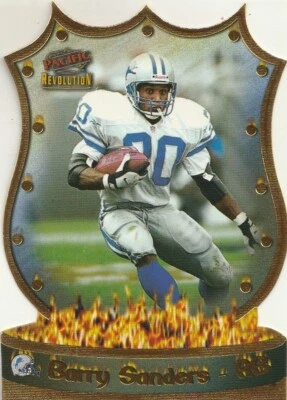 ¡Revolution Icons #4 1998 Barry Sanders (1:121)! Foto 1 de 2