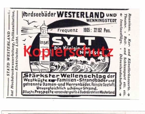 Sylt Urlaub, Wenningstedt, Nordfriesische Insel, Nordsee, Westerland, Leuchtturm - Bild 1 von 1