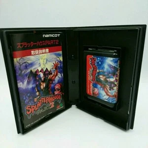 Splatter House Part 2 Mega Drive MD Genesis Namcot Used Japan Boxed Tested 1992 - Picture 1 of 4