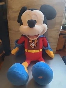 Rare Hallmark Disney Mickey Mouse Plush Figure Disney Super Mickey. Non Working - Picture 1 of 5