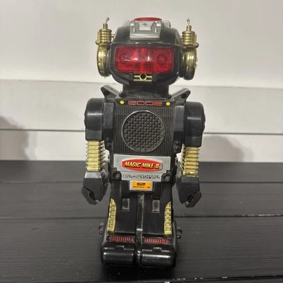 Vint Magic Mike 2 II Model-B Toy Robot 1984 by New Bright Hong Kong- Not Working - Image 1 of 4