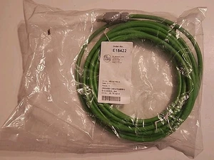 NUOVO IFM E18422 CAVO FILO RJ45/M12 5m - Spedizione gratuita - Foto 1 di 3