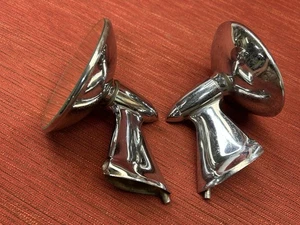 Pair of 1955-1956, Mopar accessory side view mirrors Chrysler Plymouth Dodge - Picture 1 of 14