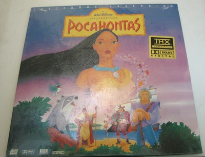 STILL-SEALED LASERDISC:   A WALT DSNEY MASTERPIECE  POCHAHONTAS - image 1 of 2