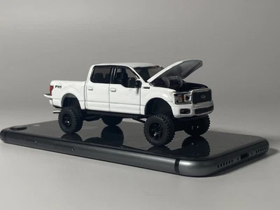 Camioneta pickup Ford F-150 F150 1/64 personalizada/elevada modelo diecast juguete  Foto 1 de 4