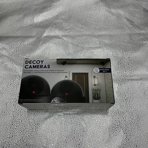Wireless Decoy Security Dummy Surveillance Camera with Flashing LED- 2 Pack - Picture 1 of 5