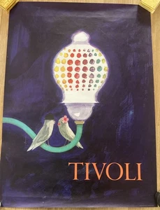 Vintage Poster Antoni Copenhagen „Tivoli“ Original Van Rasmussen Ltd Druck groß - Bild 1 von 17