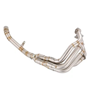 For Kawasaki Z900 2017-2025 Motorcycle Tip Front System Exhaust Header Link Pipe - Picture 1 of 11