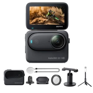 Insta360 GO 3S 128GB Edition + Selfie Stick + Tripod + More - Picture 1 of 9