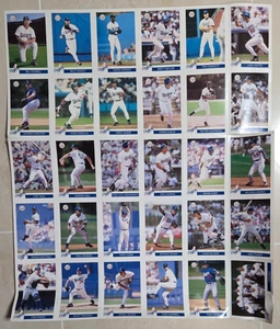 30 tarjetas de béisbol LAPD Trading Cards aprox. mediados de los 90 California edición especial - Imagen 1 de 7
