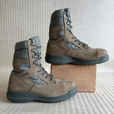Belleville 610ST Steel Toe Combat Boots Mens Sz 10 Wide Sage Green EH ASTM Shoes - Image 1 of 4