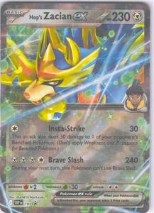 Hop's Zacian ex Double Rare SV: Scarlet & Violet Promo Cards SVP193 NM - Picture 1 of 2