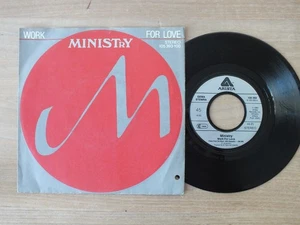 MINISTRY - Work For Love GERMANY 1983 7" Single Vinyl mint- - Picture 1 of 2