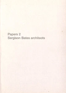Papers 2: Sergison Bates Architects by Sergison, Jonathan; Bates, Stephen - Picture 1 of 1