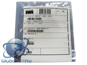 NEW SEALED GENUINE CISCO SFP-GE-S - 1000BASE-SX SFP (DOM) - LIFETIME WARRANTY - Picture 1 of 1