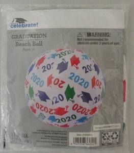 2020 Graduation Beach Ball NIP - Picture 1 of 2