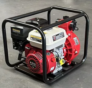 2" Petrol High Pressure Water Pump 7.5HP Fire Fighting Twin Impeller Irrigation - Picture 1 of 5