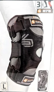 SHOCK DOCTOR Ginocchiera Ultra Supporto con Cerniere Bilaterali Nero 875 Taglia L* - Foto 1 di 11