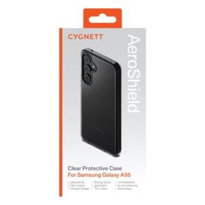 Cygnett AeroShield Samsung Galaxy A55 5G 6.6" Ultra slim Clear Protective Case - Picture 1 of 6