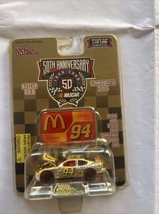1:24 Bill Elliott #94 MCDONALDS 50TH ANNIVERSARY GOLD 1998 DieCast - Picture 1 of 1