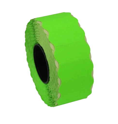 GATO Price Gun Etiketten CT4 26x12 mm FL. Grün 10 Rollen, 15.000 Etiketten passt zu Avery PL1/8