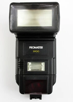 Promaster 5900 Dedicated Minolta Hot-Shoe Zoom Flash As-Is - Image 1 of 4