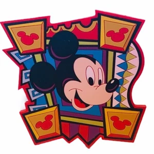 Walt Disney Magnet Vintage Freizeitpark Souvenir Disneyland Mickey Mouse Fenster 2 - Bild 1 von 3