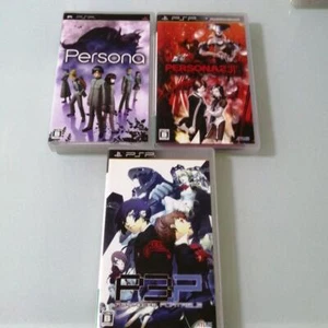 Juego Persona 1 y 2 sin & 3 PSP Playstation Portátil Atlus de Japón - Imagen 1 de 3