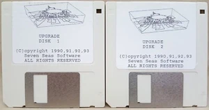 MathVISION Upgrade v2.4C to rev2.4D ©1993 by Seven Seas Software for Amiga - Picture 1 of 1