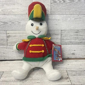 Vintage Snowden and Friends Plush Snowman 9" with Tags Vintage 1999 Christmas - Picture 1 of 9