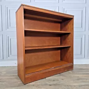 Retro Vintage Teak Wooden Effect Bookcase Book Shelf / Shelves - Mid Century - Picture 1 of 24